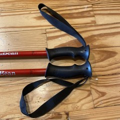 LL Bean Hikelite Junior Telescopic 120 Cm Max See Photos Missing Rubber End
