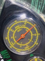 Natural Wonders Compass Four Scale Map Measure – Lightweight Key Ring