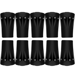 Trekking Pole Tips Protectors Walking Stick Tips Replacement Rubber Alpenstock H