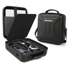 Starlink Mini Case, Shock-Absorbing Drop Protection, 3-in-1 Carry Options Black