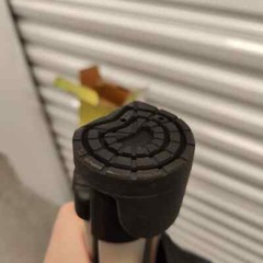 STEP2GOLD Ta-Da Chair Series 2, Portable Trekking Hiking Pole in Black, 32″