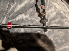 Black Diamond Trail Shock Pro Flicklock Trekking Hiking Poles 100-140cm Black