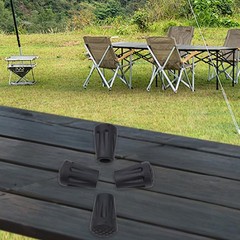 4x 10mm Walking-Stick Rubber Ferrules for cane Crutch Grip Tip Ends Cover Black