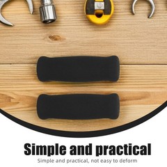 2 Pcs Elderly Walking Stick Sponge Grip Replacement Non Skid Cane Handles