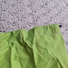 Vtg Chouinard Equipment Nylon Stuff Sack Ditty Bivy Bag Green – 12×10