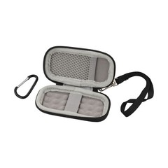Waterproof Storage Bag for EKG Heart Rate Monitor Travel Case with Cable Pocket