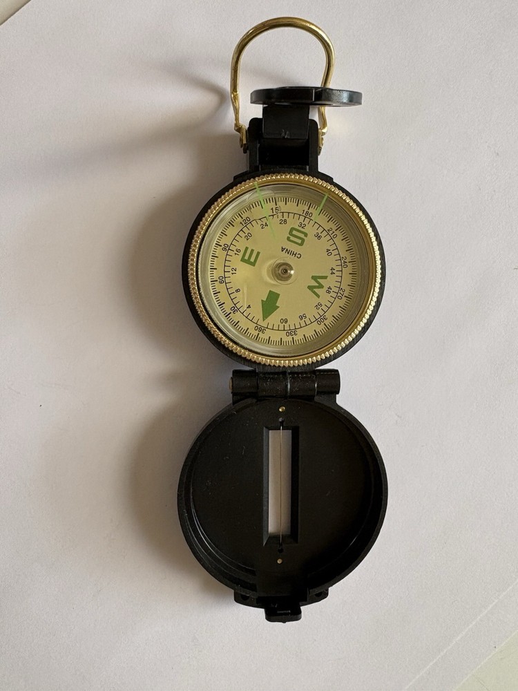 Black Plastic Engineer Directional Compass
