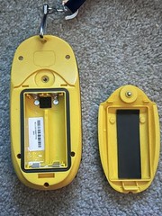 Magellan eXplorist 200 Handheld GPS Receiver Yellow Working Powers On Hiking