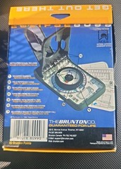 Brunton Model 8099 Eclipse Professional Compass Mirrored Camping Hiking USED ONC