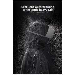 Multifunctional Outdoor Raincoat Lightweight Waterproof for Hiking and Fishing