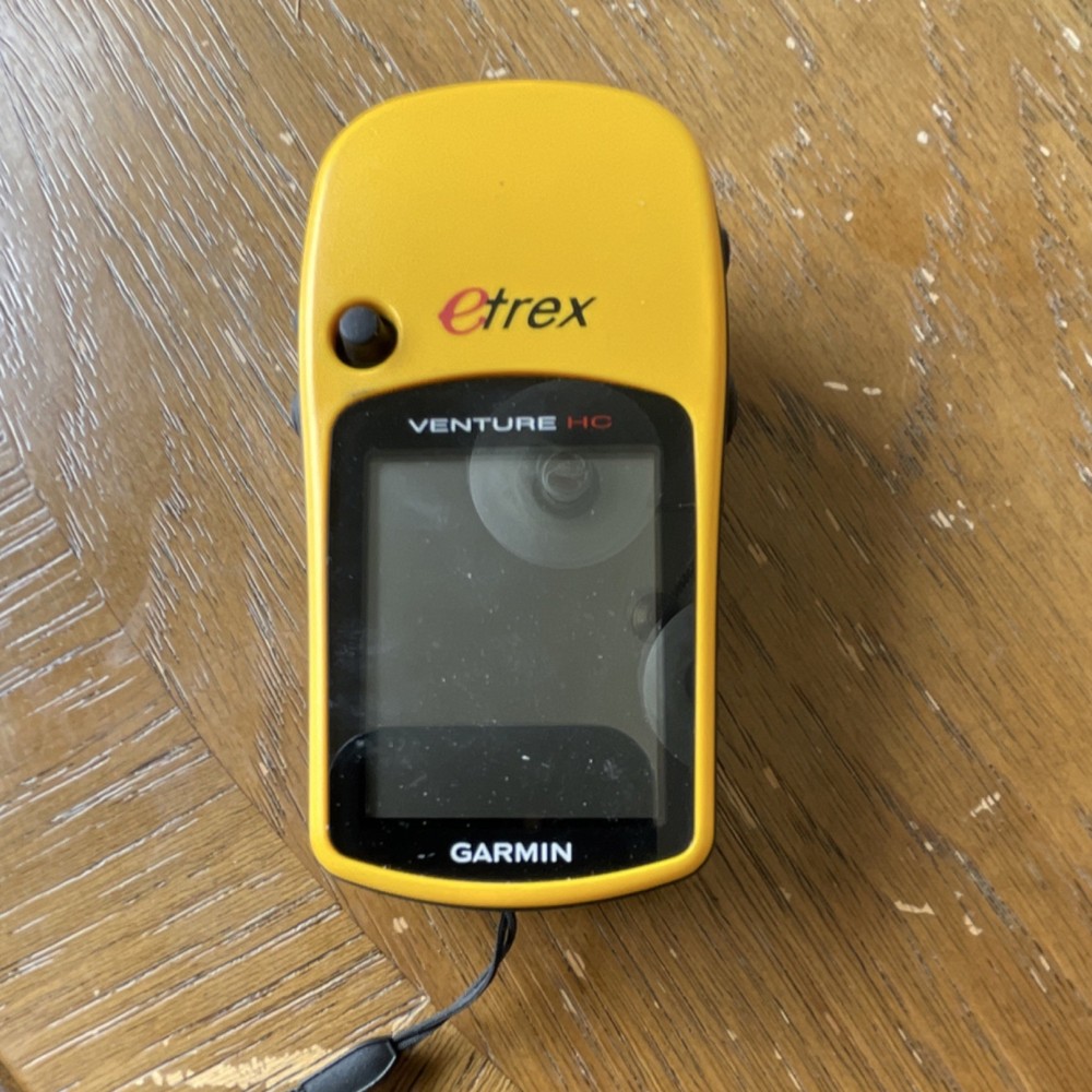 Garmin eTrex Venture HC Handheld GPS Yellow Black for Hiking