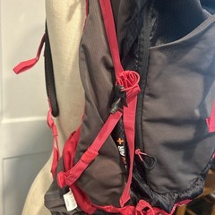 decathlon quechua Pink/black Hiking Backpack, Forclaz 30 Air, No Wear