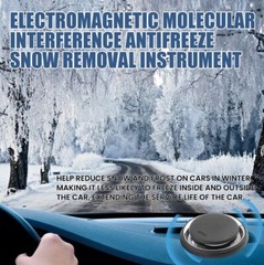 High-quality solar-powered portable car defogging and de-icing instrument