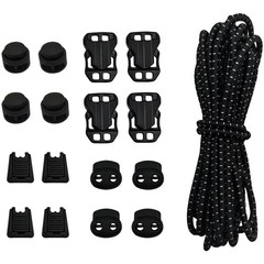 Backpack Elastic Expansion Strap 17pcs DIY Adjustable Buckle Set for Hiking
