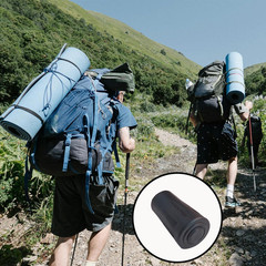 8 Pcs Rubber Trekking Pole Tips Replacement Protectors, 11Mm Hole Diameter Walki