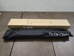 STEP2GOLD Ta-Da Chair Series 2 Portable Trekking Hiking Pole – 34.2″ Black
