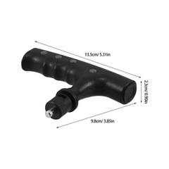 Trekking Pole Grip Curved Handle Cane Replacement Easy Install Handles