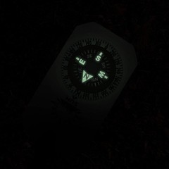 Pocket-Sized Orienteering Compass – Luminous Dial & Rotating Bezel for Precision
