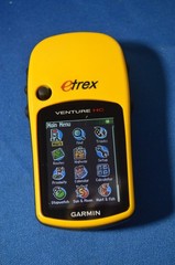 GARMIN eTrex Venture HC Handheld Satellite GPS Navigation – Excellent