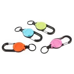Stainless Steel Retractable Keychain Hook for For fishing Outdoor Activities