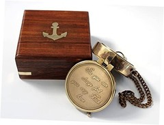 Camping Compass Engraved with “So You Can Always Find Your Way Back Home”,