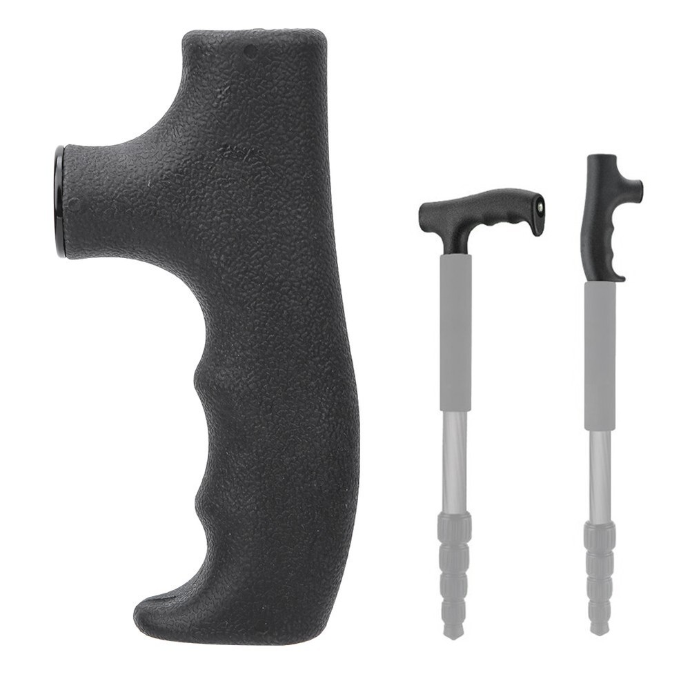 Multifunctional Monopod Crutches Head Trekking Pole Walking Stick Handle