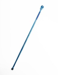 Handcrafted Convertible Titanium Walking Cane with Ice Ferrule – One of a Kind