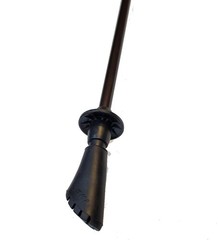 LEKI Nordic Walking Platinium Carbon Series Fixed Length Walking Poles 115cm Bro
