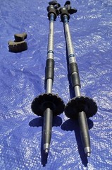 REI Komperdell Traverse Shocklight Trekking Poles 105-140 cm Two Hiking Poles