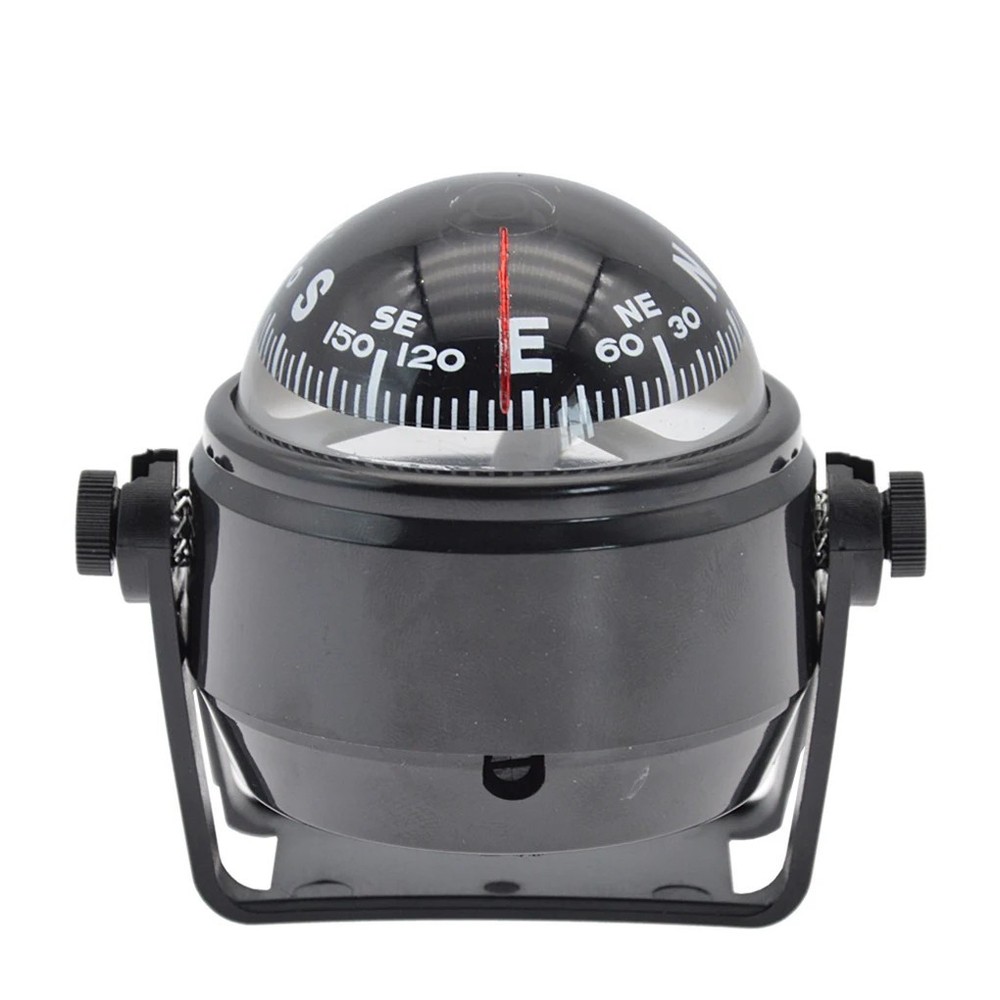 Dashboard Compass For Car | Self Adhesive Dashboard Compass Auto Ball RV SUV