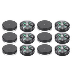 20mm 12pcs Mini Pocket Oil Filled Compass For Hiking Camping Outdoor Activit CX4