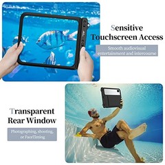 Waterproof Tablet Case Compatible with Fire HD 10, iPad 10th, iPad Pro 12 inch