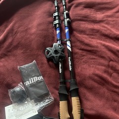 TrailBuddy Trekking Poles – Lightweight 7075 Aluminum Hiking Poles – Blue Lake