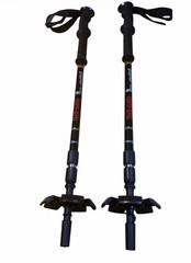 Atlas Walking Trekking Poles Outdoor 3 Piece Adjustable.