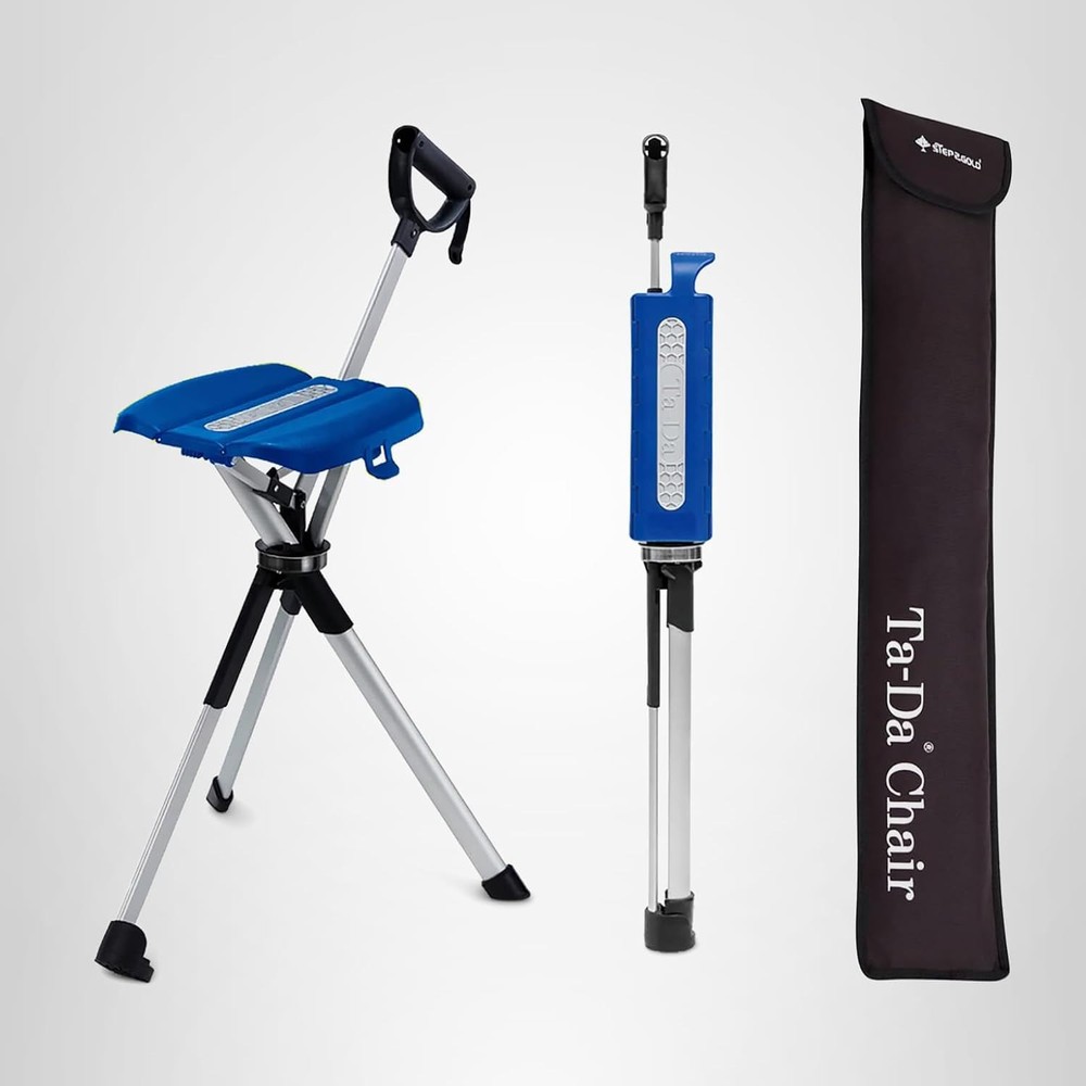 STEP2GOLD Ta-Da Chair Series 2 Small 32.2″ Trekking Hiking Blue