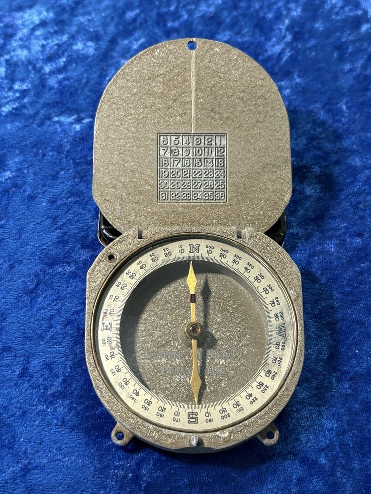 Compass Pre 1942 RARE MCM Leupold Volpel Reverse Dial Cruiser,Forester,Surveyor