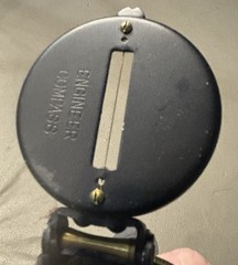 Vintage W.F.S Engineers’ Lensatic Compass For Scouts Hunters Fisherman Campers