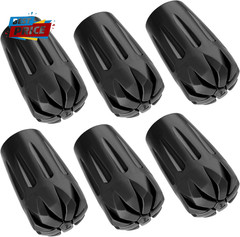 Durable Replacement Rubber Tips for Trekking Poles – Universal Anti-Slip Hiking
