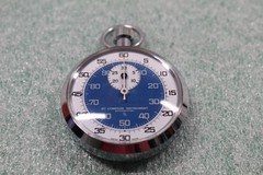 Compass Industries Stopwatch 1/5 Sec Swiss Made Vintage In original box