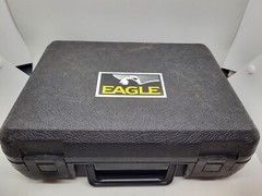 Eagle Accunav Sport GPS Handheld with Case, Car AC Adapter, Tested and Working