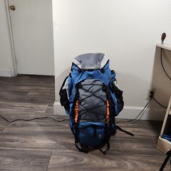 Eureka GetAway 3900 Intrenal Frame 28″ Hiking Camping Backpack w/ Rain Cover