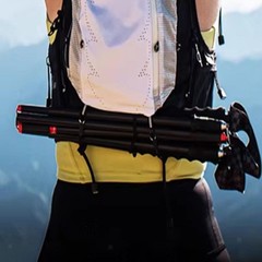 6Pcs Pole Strap Hiking Pole Fasteners Portable Flexible Adjustable Holes for