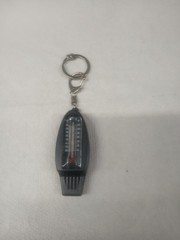 Lightweight Whistle Pocket Compass Temperature gauge key chain