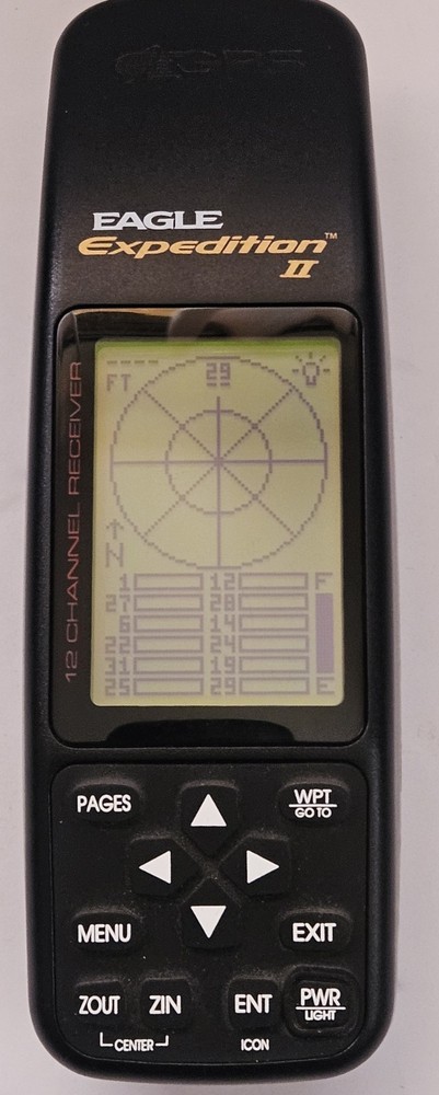 EAGLE Expedition II 2 GPS Mapping Unit 12 Parallel Channel Receiver WORKS