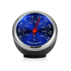 Removable Car Dashboard Panel Clocks + Thermometer + Hygrometer 3 in 1 Set Motor