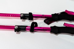 Pink Covacure 7075 Trekking Poles Collapsible Aluminum Alloy Hiking Poles