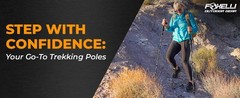 Lightweight Trekking Poles – Compact Walking Sticks with Quick Locks, Ergonomic