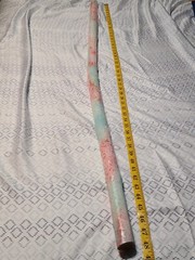 47″ Hand Crafted Wooden Walking Stick/Staff-(CORAL SEA DESIGN) w SEASHELL TOP