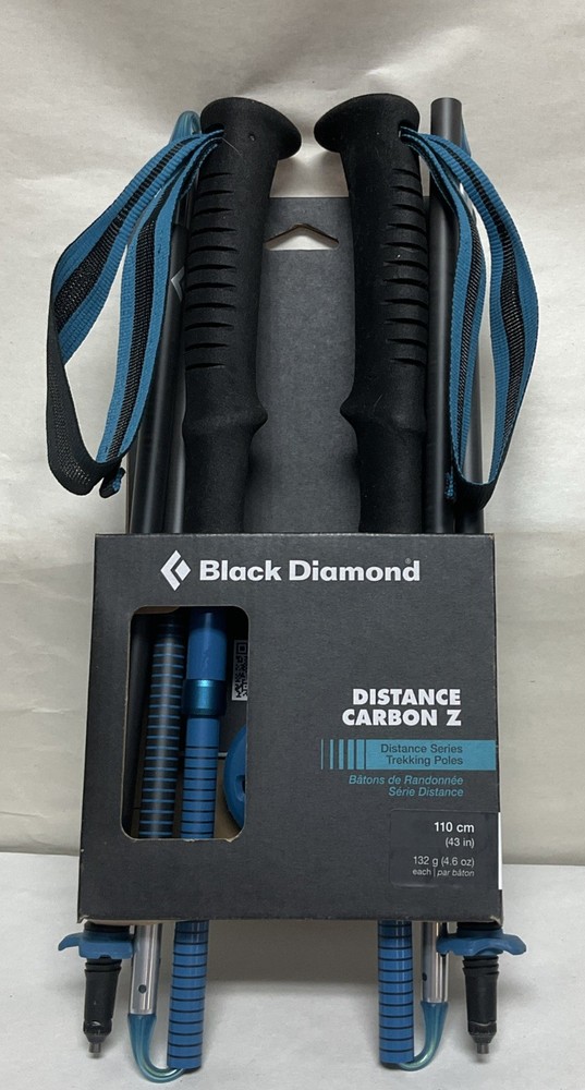 Black Diamond Distance Carbon Z 110cm Trekking Poles – Pair BRAND NEW