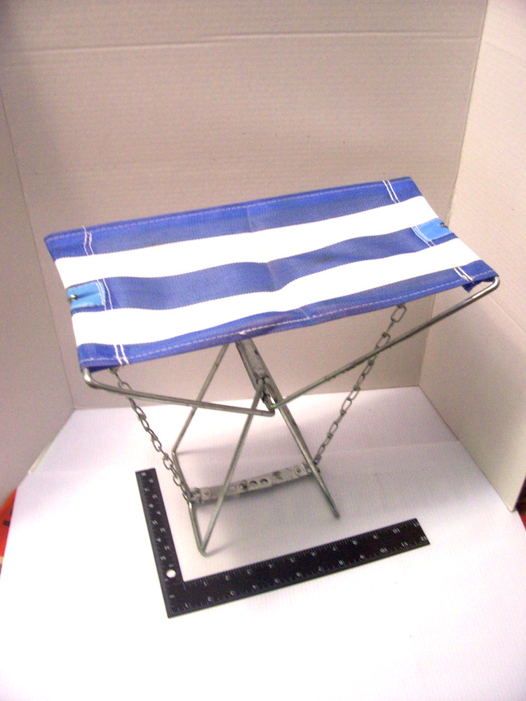 Nice Ice Fishing / Camping / Hunting Folding Chair – 14″ High with 7″ x 15″ Seat